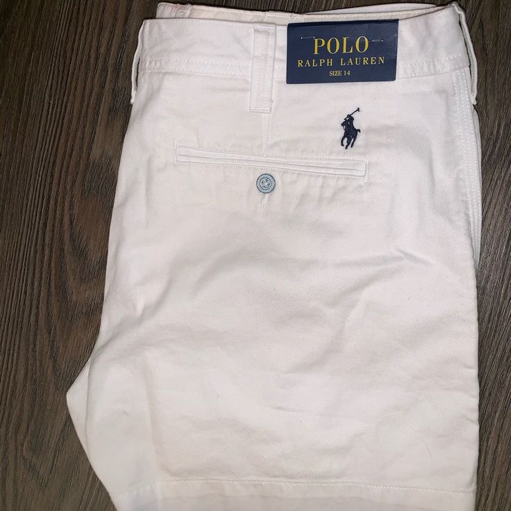 White Polo Ralph Lauren Shortsbrand New. Tags Still On. Ralph Lauren Shorts Women, Casual Elegant Style, Polo Ralph Lauren Shorts, Ralph Lauren Shorts, White Polo, Lauren White, Shorts White, Shorts Women, Polo By Ralph Lauren