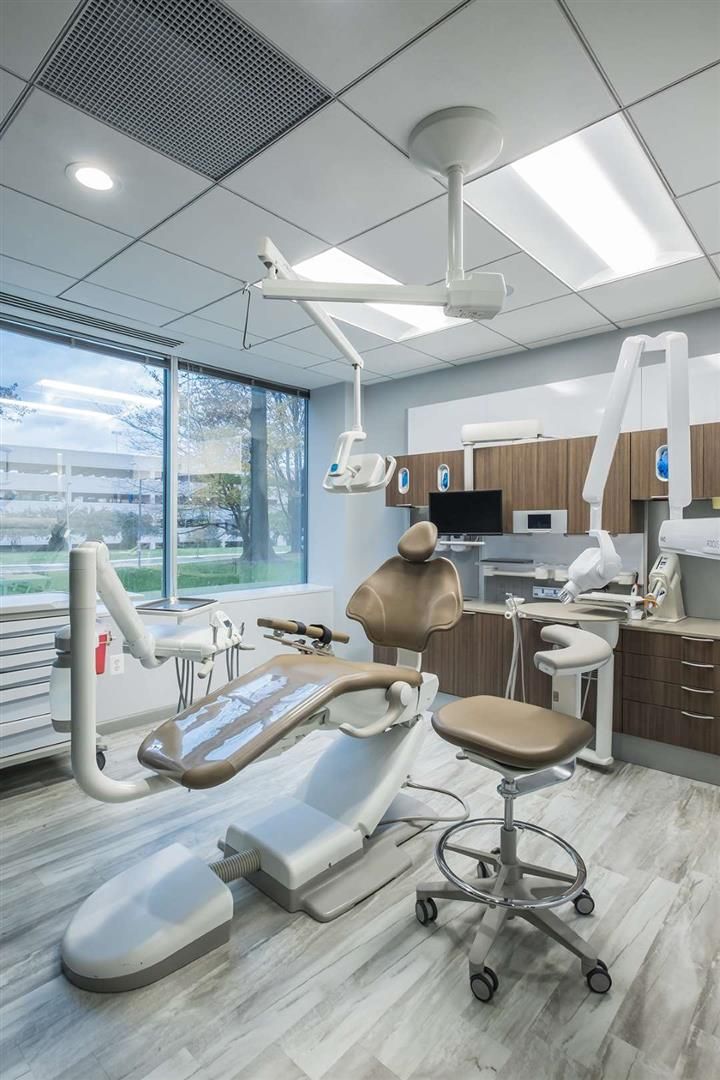 Bethesda Sedation dentistry | Interior Design Portfolio Dental Room, Medical Office Interior, Dental Design Interior, Dentistry Office, Dentist Office Design, Medical Office Decor, Dental Office Design Interiors, Medical Office Design, Dental Office Decor