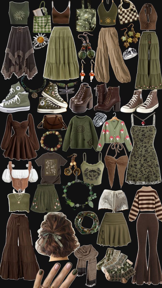 Outfit Inspo Women, Goblincore Outfits, Fairy Core Outfits, Estilo Indie, Boho Outfit, Cottagecore Outfits, Earthy Outfits, Future Outfit, Midi Skirts