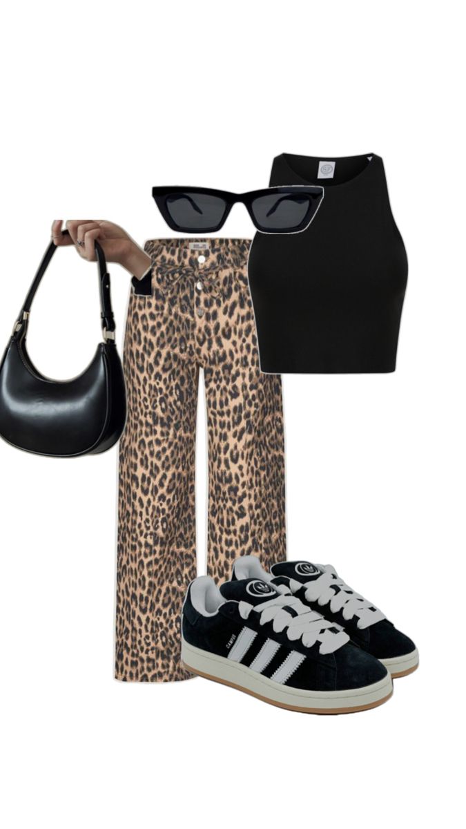 FOLLOW ME FOR MOREEE🤍 #leoprint #leofit #leostyle #fashion #ootd Leopard Pants Outfit, Animal Print Outfits, Outfit Primavera, Personal Style Inspiration, Fall Outfits Women, Spring Summer Outfits, Fashion Killa, Casual Fits, New Outfits