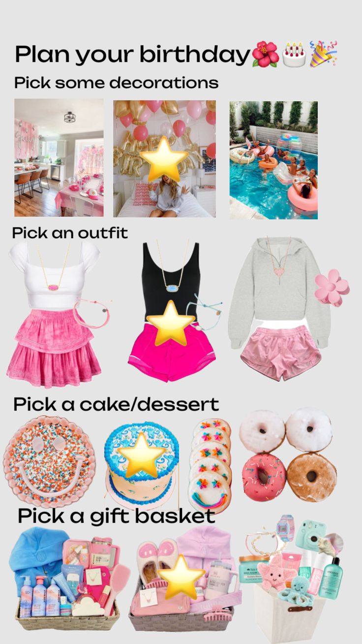 a birthday party with donuts, doughnuts and other items