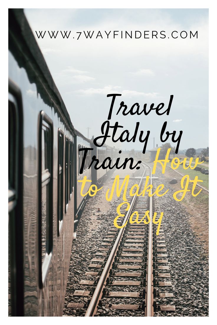 train tracks with the words travel italy by train how to make it easy on top