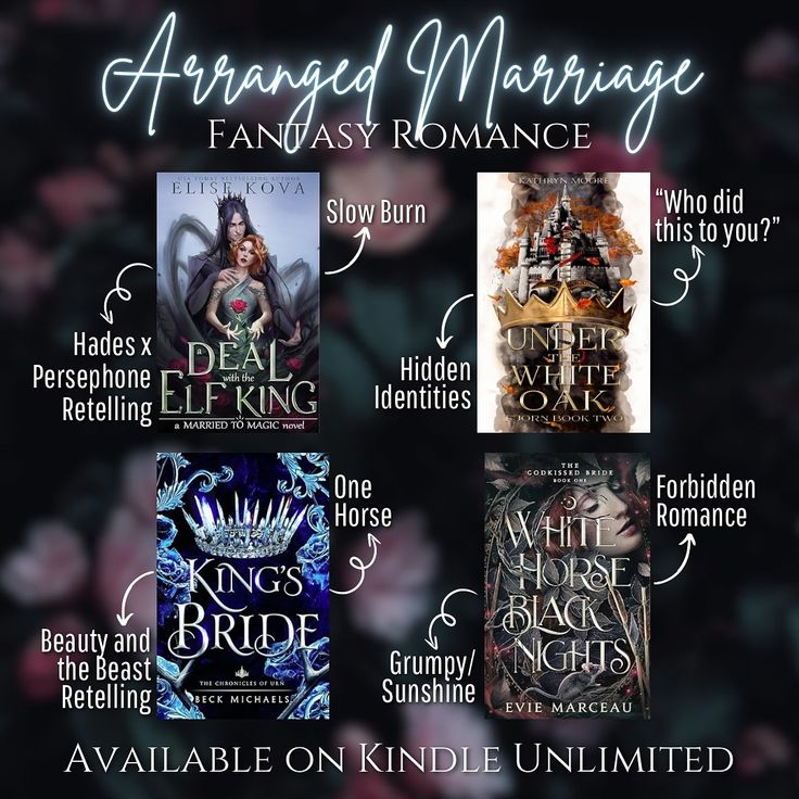 an advertisement for the release of her novel, white horse brides and other fantasy novels