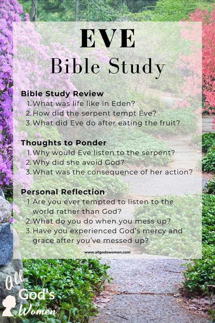 Bible study questions about Eve The Good And Beautiful Bible Study, Eve Bible Study, Best Bible Studies For Women, Eve From The Bible, Womens Fellowship, Womens Bible Study Books, Woman’s Bible Study, Eve Bible, Woman Bible Books