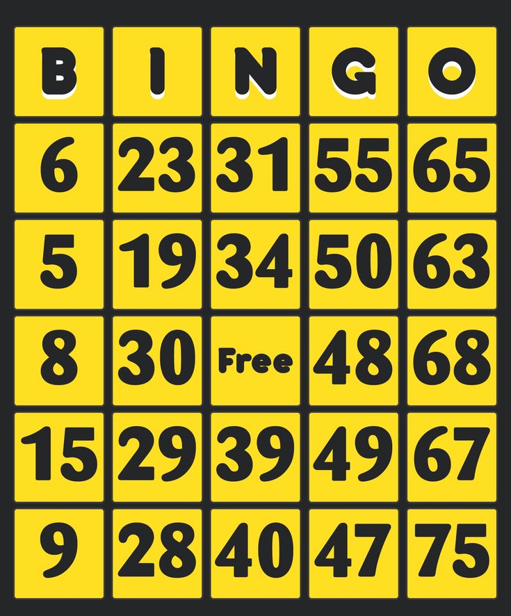 a black and yellow poster with numbers on it