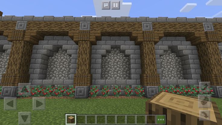 Minecraft Wall Around Village, Minecraft Village Wall Design, Minecraft Walled Village, Village Walls Minecraft, Castle Wall Design Minecraft, Mc Wall Design, Village Wall Minecraft, Minecraft Castle Wall Ideas, Minecraft Village Wall Ideas