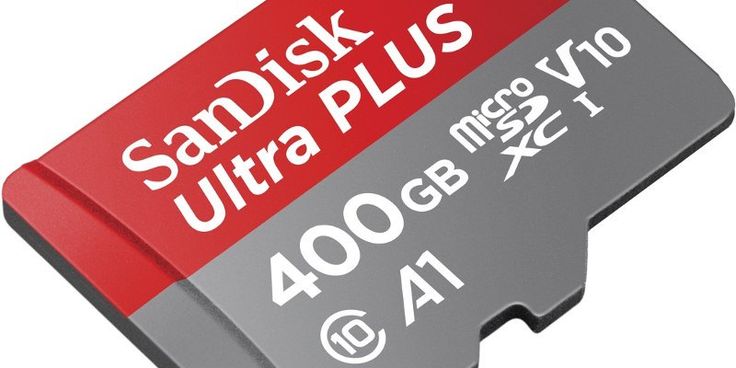 the sandisk ultra plus memory card is ready to be used for storage and data