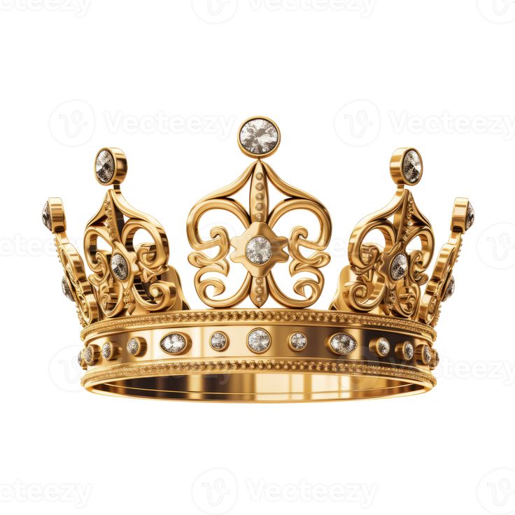 Golden crown isolated. Illustration AI Generative Crown Clip Art, Crown Illustration, Crown Png, Wattpad Background, Photo Collage Design, Graphic Design Assets, Golden Crown, Vampire Art, Collage Illustration