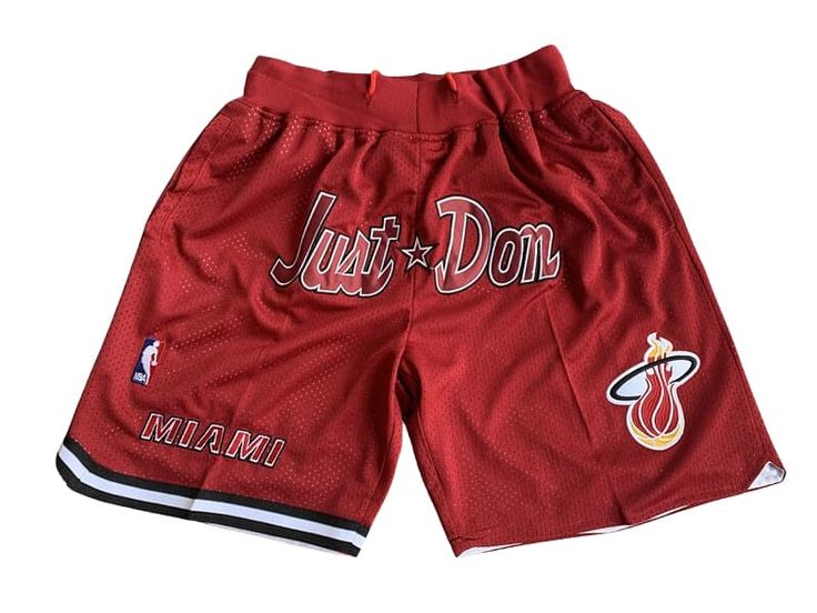 Size: S Miami Heat, Red Shorts, Just Don, Show Off, Get Ready, Miami, Ootd, Heat, High Quality