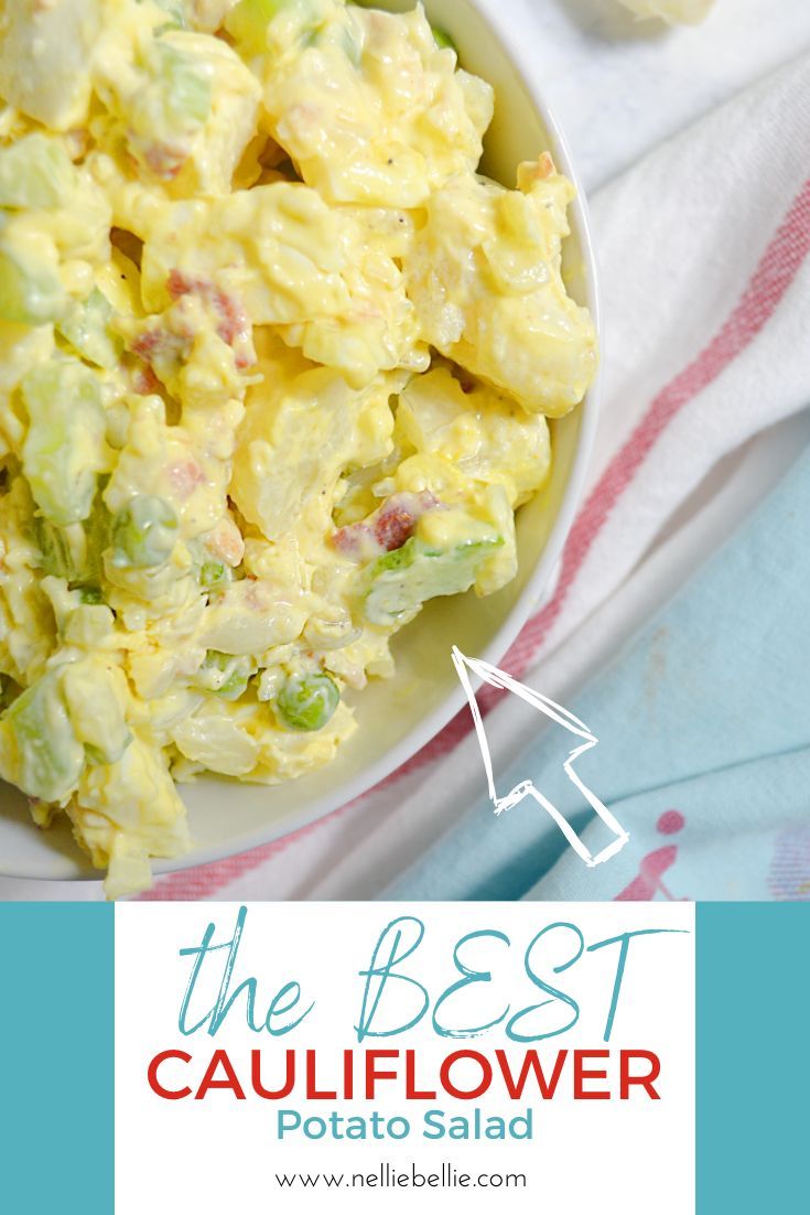 the best cauliflower potato salad recipe