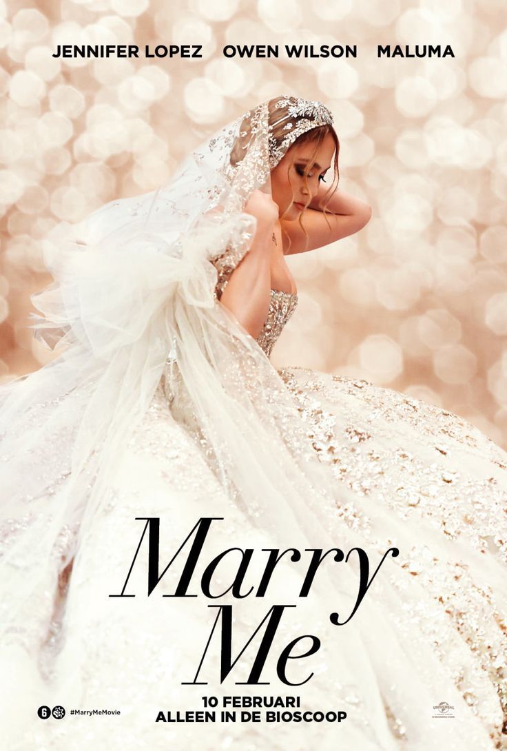 the poster for marry me starring in an upcoming film