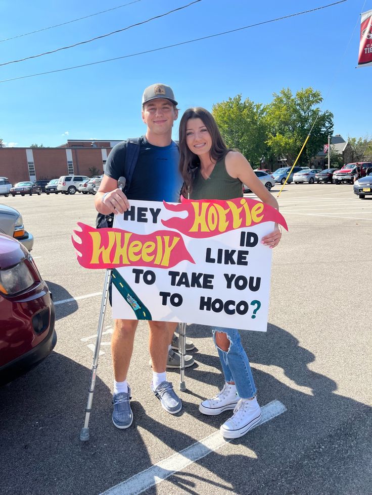 he said yes 🥰🥰 #hoco #hocoproposalsideas #hotwheels #highschool #instagram #trendy #hesaidyes Cars Theme Hoco Proposal, Hoco Proposals Ideas For Him Cars, Hoco Proposals For Boyfriend, Car Themed Hoco Proposal, Cheesy Hoco Proposals, Hoco Proposals Ideas For Him Funny, Hot Wheels Hoco Proposal, Hoco Ask Ideas, Car Hoco Proposals Ideas