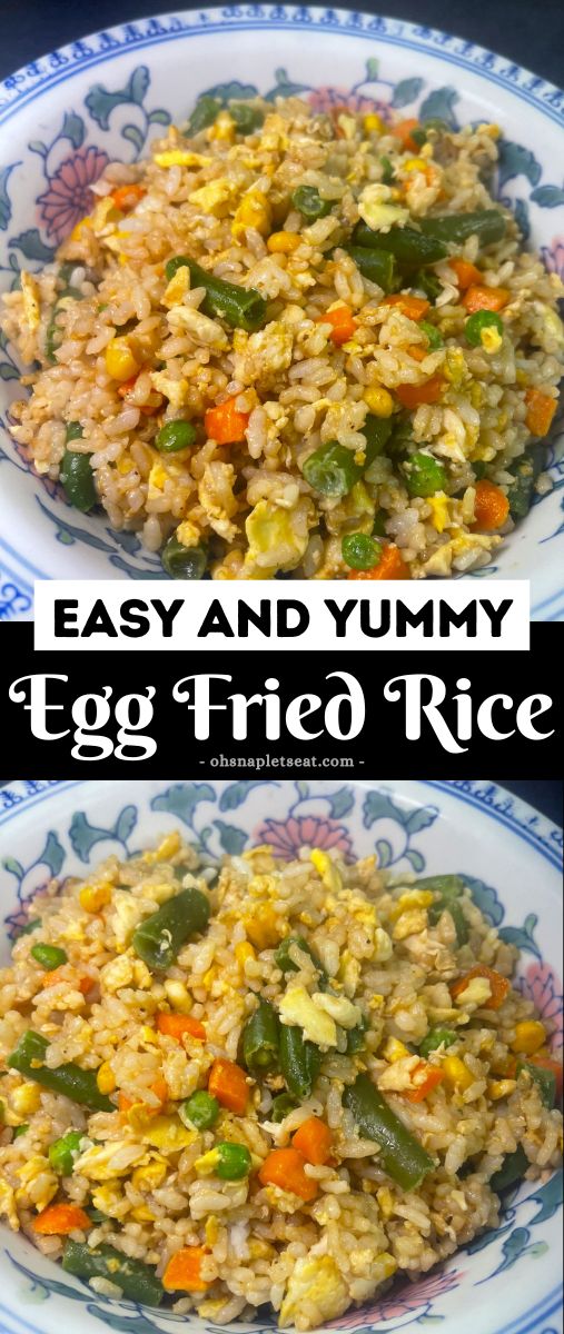 Fried Rice With Eggs And Veggies, Easy Fried Rice No Egg, Garlic Egg Fried Rice, Tofu Fried Rice With Egg, Easy Vegetable Fried Rice With Egg, Rice Recipes Side, Stir Fried Rice, Lunch Board, Stir Fry With Egg