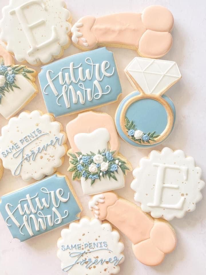 an image of some decorated cookies on a table