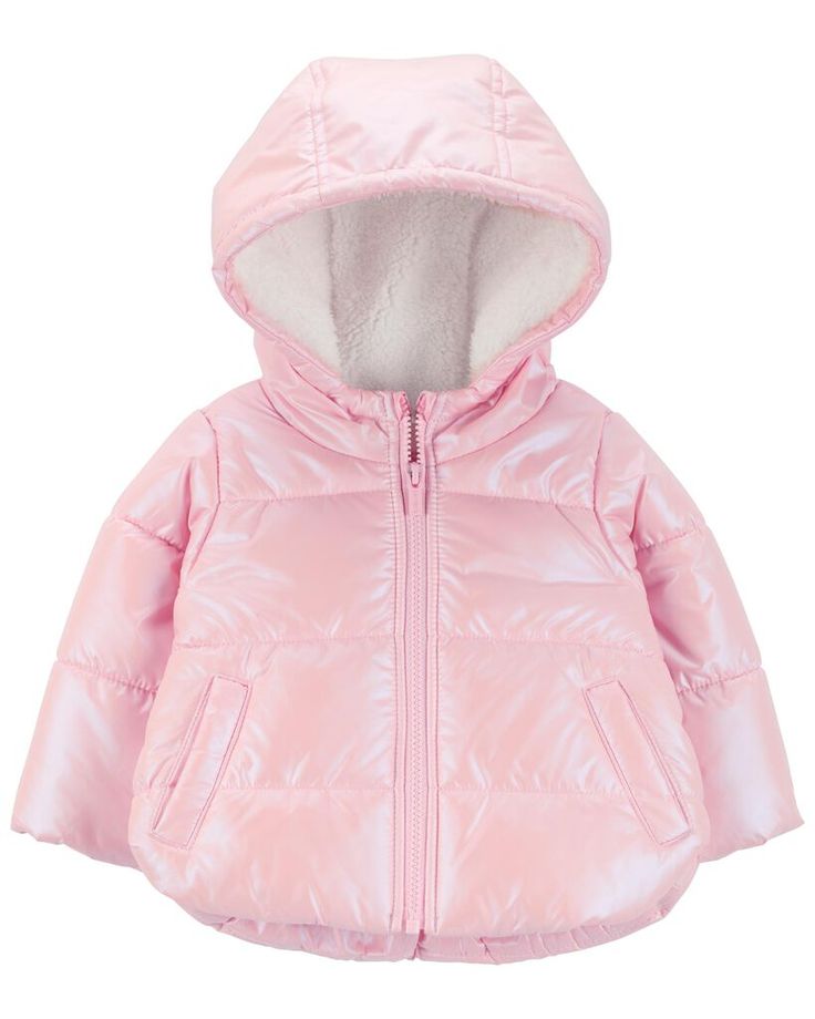 She's cozy and extra stylish in this one-of-a-kind puffer, complete with sherpa lining in the hood, fleece lining in the back and two functional pockets in the front. Winter Puffer Jacket With Fleece Lining, Winter Puffer Jacket With Fleece Lining For Cold Weather, Hooded Puffer Jacket With Fleece Lining, Hooded Solid Puffer Jacket With Fleece Lining, Hooded Outerwear With Plush Lining For Outdoor, Cozy Puffer Jacket For Cold Weather With Pockets, Hooded Outerwear With Plush Lining For Cold Weather, Sherpa Outerwear With Plush Lining For Cold Weather, Cold Weather Outerwear With Sherpa And Plush Lining