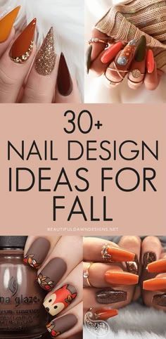 Autumn Nail Art Designs Fall Leaves, Fall Nails Designs 2023, November Nails Designs Fall 2023, Nails Inspiration Herbst, Fall Nails 2023 Coffin, Trendy Fall Nail Designs 2022, Fall Nail Designs Autumn Classy Square, Gel Nail Designs For Fall Autumn, Acrylic Nail Designs Autumn