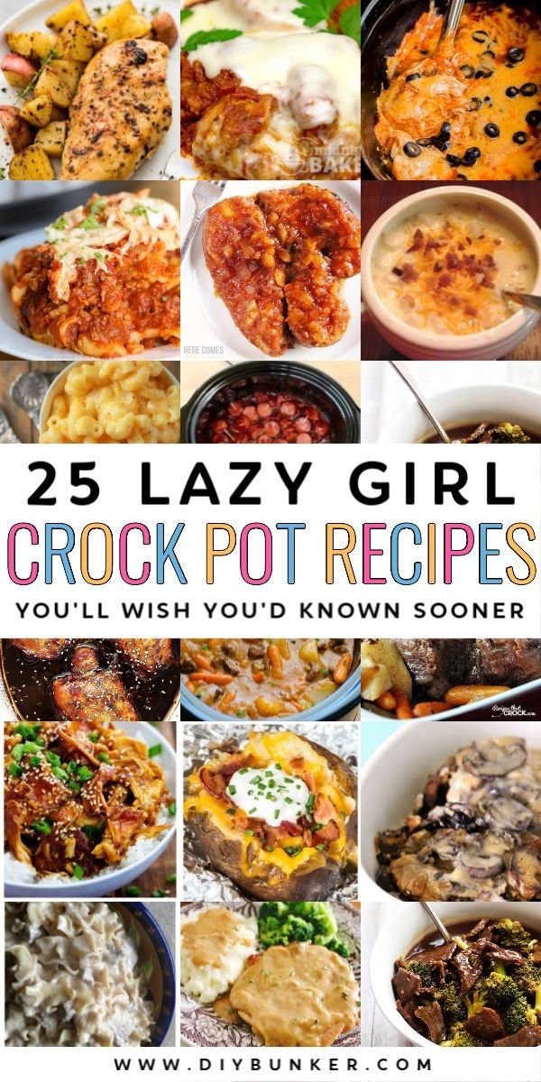 25 lazy girl crock pot recipes you'll wish you'd know some