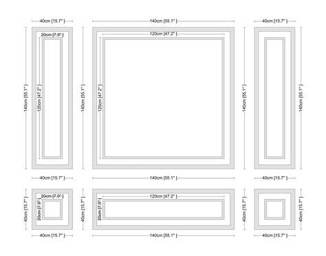 Wall Moulding Kit Wall Molding Assembly Ready Package Pre-cut Factory Primed Accent Wall Panels 6 Double Frames Wainscoting Panel - Etsy Canada Wall Moulding Ideas Living Room, Millwork Ideas, Wall Molding Living Room, Wall Trim Molding, Wall Moulding Panels, Wall Molding Design, Accent Wall Panels, Wall Panel Molding, Wall Moulding