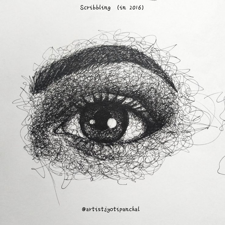 #eye #volume #scribbling #penart #instagram #art #creative #artist Scribble Art Creative, Scribble Art Easy, Pen Scribble Art, Scribbling Art, Scribble Drawings, Pen Work, Fashionable Saree, Scribble Drawing, Drawing Kids