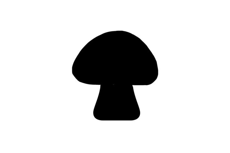 Mushroom SVG Free Download Mushroom Sillouhette, Free Mushroom Svg, Mushroom Stencil, Mushroom Silhouette, Mushroom Svg, Mushroom Clipart, Mushroom Drawing, Black And White Cartoon, Unicorn Svg