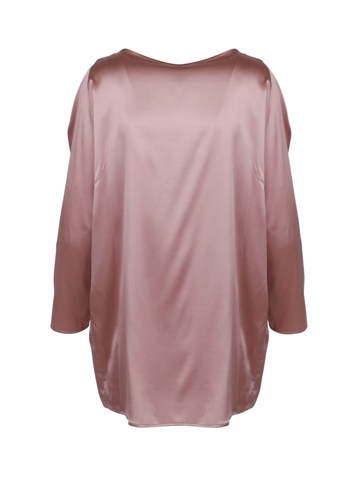 Nathalie silk blouse from GIANLUCA CAPANNOLOSatin finish. V-neck. Long sleeves. Straight hem. 94% Silk, 6% Elastane. Made in Italy.Composition: 94% Silk, 6% Elastane Satin V-neck Party Blouse, Satin V-neck Blouse For Night Out, Silk V-neck Top For Night Out, Satin V-neck Top For Work, Chic Satin V-neck Tops, Elegant Silk V-neck Blouse, Viscose V-neck Blouse, V-neck Viscose Party Tops, Silk V-neck Tops For Spring