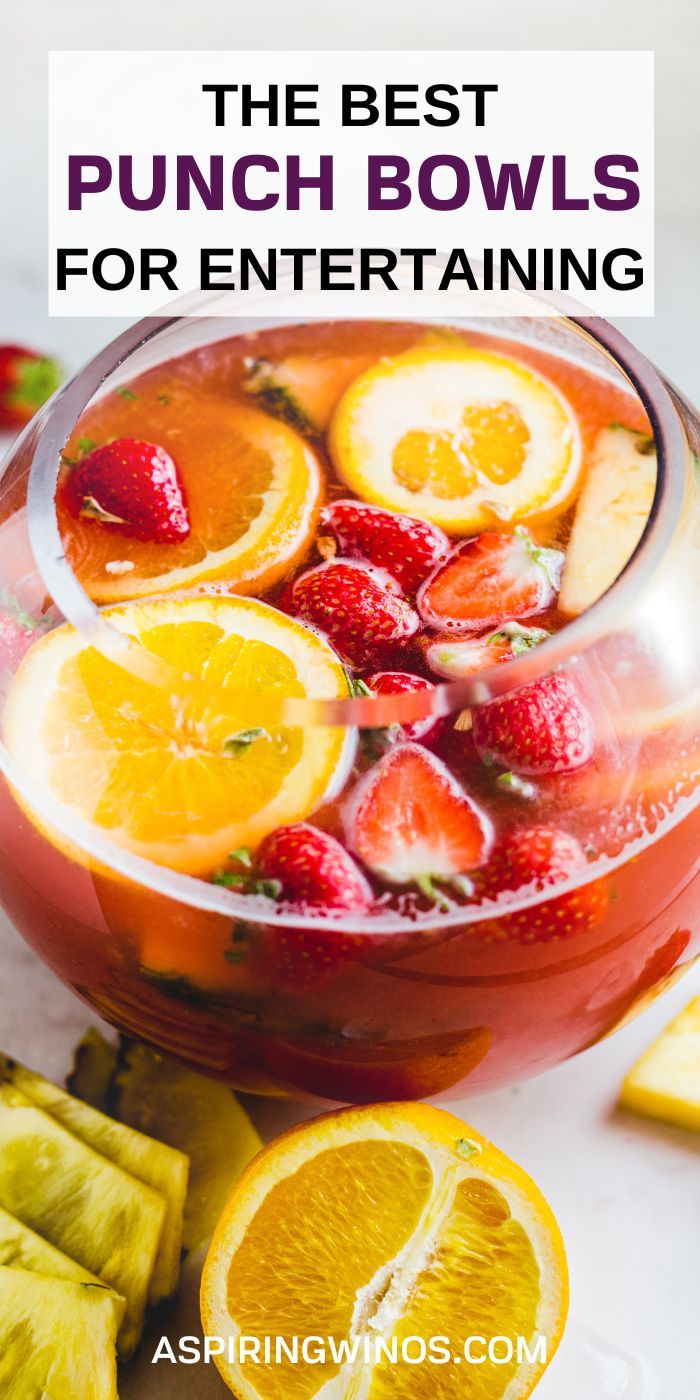 the best punch bowls for entertaining