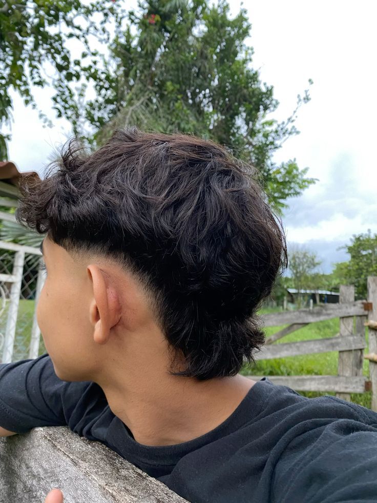 Burst Fade Mullet Wavy Hair, Low Burst Fade Straight Hair, Bust Fade Mullet, Low Burst Fade Haircut Mullet, Burst Fade Asian, Mid Fade Mullet, Low Burst Fade Mullet, Burst Mullet, Drop Fade Mullet