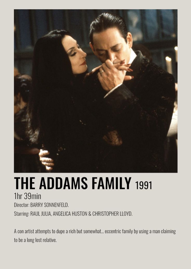 Addams Family Poster, Addams Family 1991, Family Movie Poster, The Fall Movie, Addams Family Movie, Film Polaroid, Halloween Film, Iconic Movie Posters, Movie Card