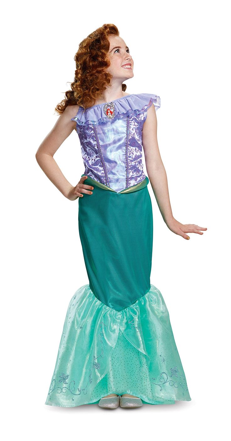 Disguise Ariel Deluxe Child Costume Teal Size/46x >>> Want extra details? Click on the photo. (This is an affiliate link). Ariel Halloween, Ariel Halloween Costume, Ariel Costume, Light Up Costumes, Mermaid Halloween Costumes, Ariel Costumes, Light Up Dresses, Little Mermaid Costume, Ariel Dress