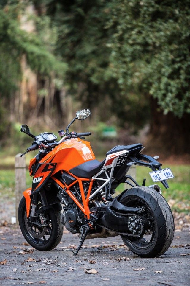 Super Duke, The Road, Trees, Road, Orange, Black