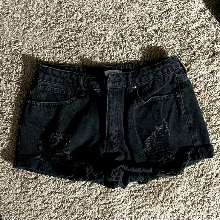 Brand New Forever 21 Shorts Good Condition Forever 21 Shorts, Size 28 Jeans, Shorts Black, Jean Shorts, Forever 21, Womens Shorts, Brand New, Women Shopping, Color