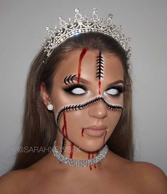 43 Halloween Costume Ideas for Teens - Page 4 of 4 - StayGlam Prom Queen Halloween Makeup, Gothic Costume Halloween Women, Zombie Prom Queen Makeup, Halloween Prom Queen, Prom Queen Makeup, Halloween Costume Ideas For Teens, Prom Queen Halloween Costume, Queen Lifestyle, Zombie Prom Queen