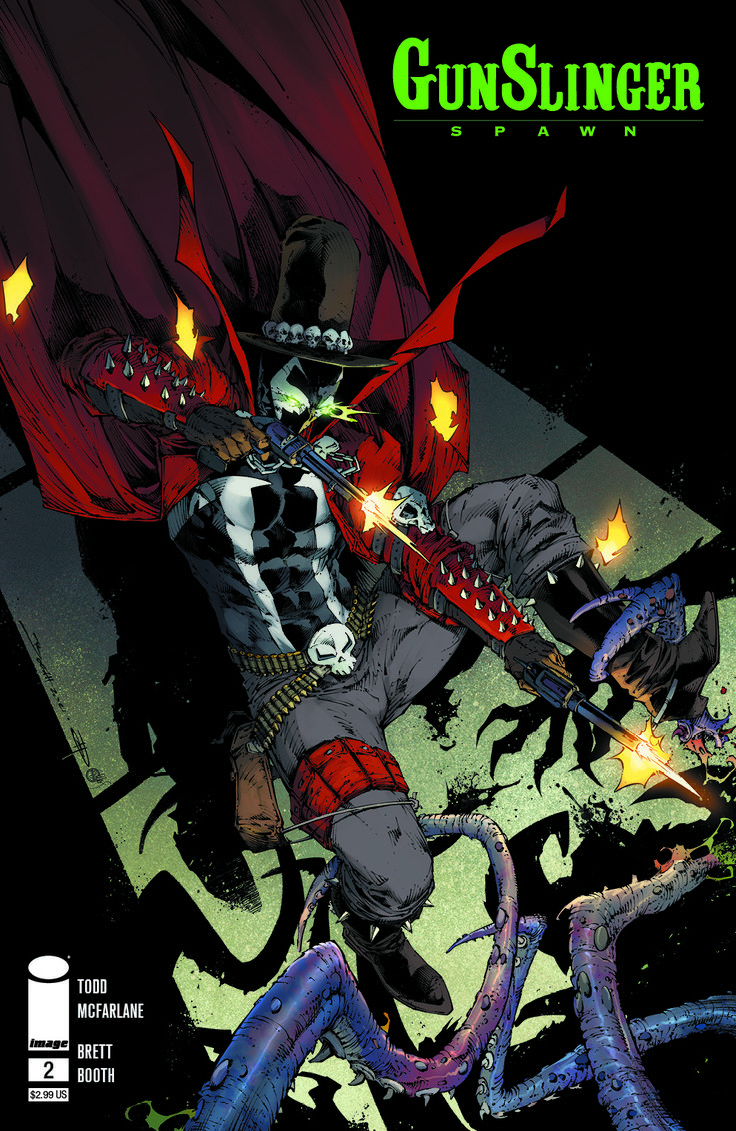 Gunslinger Spawn, Al Simmons, Brett Booth, Spawn Comics, Todd Mcfarlane, Image Cover, Marvel Comics Wallpaper, Cosmic Horror, Variant Covers