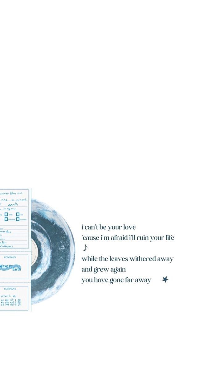 an advertisement for the new york jets in blue and white, with text that reads i can't be your love