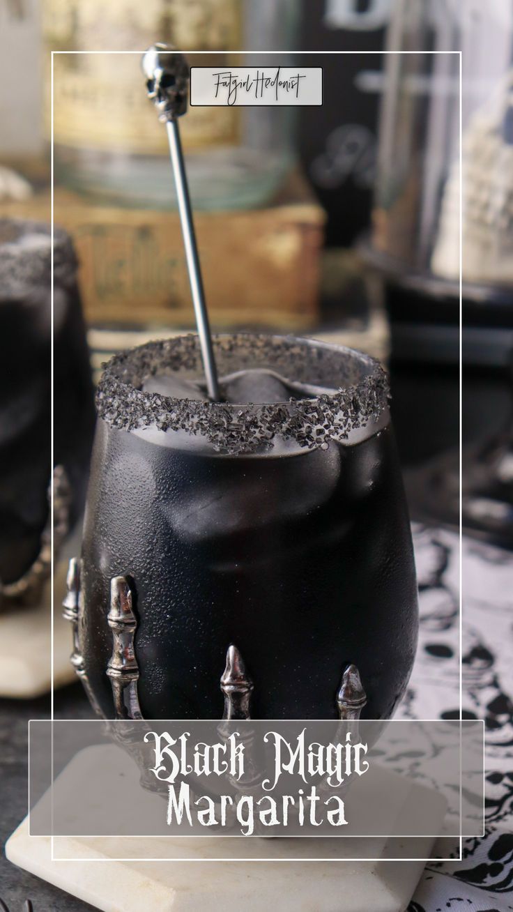 the black magic margarita is ready to be served at your next party or gathering with friends and family