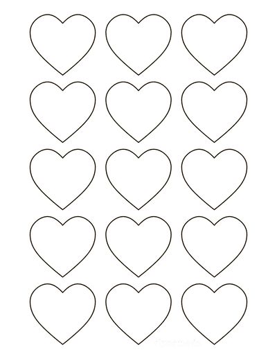 hearts cut out to make the shape of a heart for valentine's day crafts