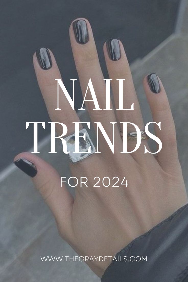 Nail Trends for 2024 Oyster Nails, Chrome Nail Ideas, Sheer Nails, New Nail Trends, Velvet Nails, Nagellack Trends, Chrome Nails Designs, Nail Color Trends, 2024 Nails