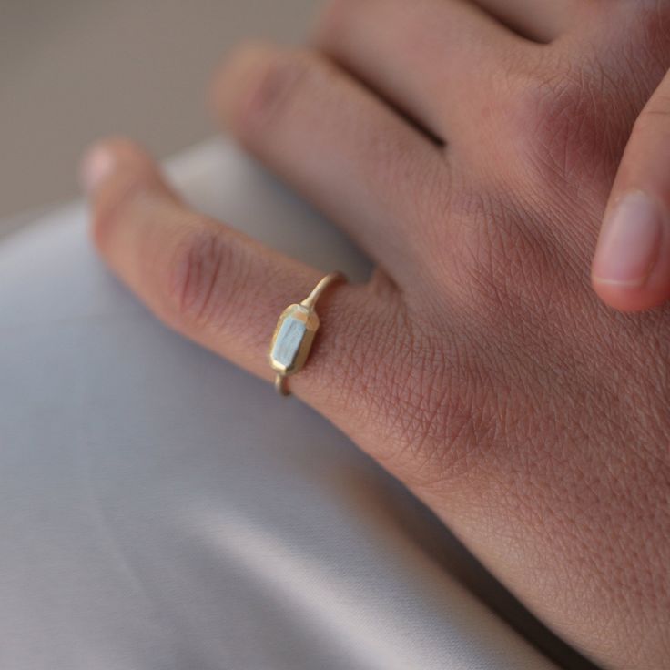 A dainty pinky ring for men and women in 14k yellow, white or rose solid gold.   Minimalistic 14k Solid gold ring in Matt finish. This ring will be especially beautiful as a pinky ring will look great on any finger you choose to wear it.   This ring is simple and elegant. It can be stackable with other rings or worn by itself. #signetring #goldring #studiounkiya Pinky Ring For Women, Pinky Rings For Women, Stacked Rings, Gold Pinky Ring, Mens Pinky Ring, Signet Rings Women, Hanging Jewelry Organizer, Dainty Gold Rings, Engagement Ring Shapes