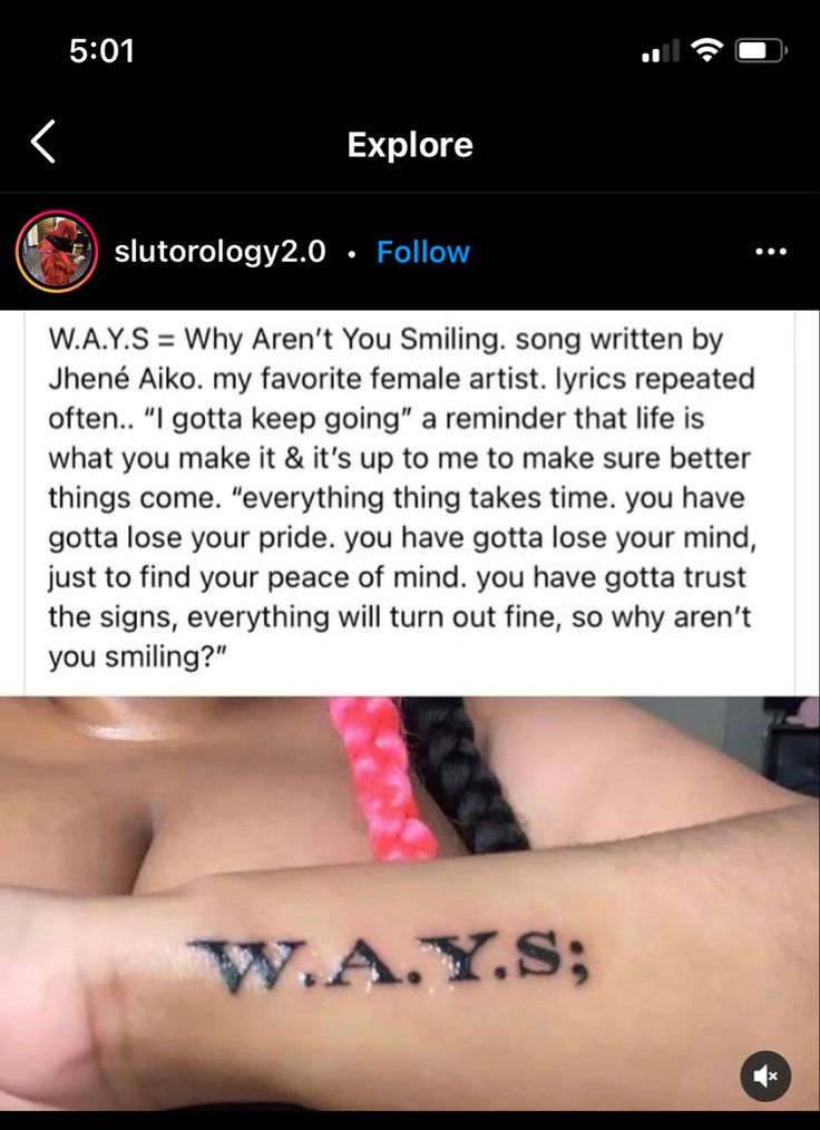 Tattoo art💕 Quotes From Jhene Aiko, Jhene Aiko Lyrics Tattoo, Ways Tattoo Jhene Aiko Wrist, H.e.r Tattoos, Jhene Aiko Lyric Tattoos, Spotless Mind Tattoo Jhene Aiko, Sail Out Jhene Aiko Tattoo, Ways Tattoo Jhene Aiko Meaning, Jene Aiko Tattoo