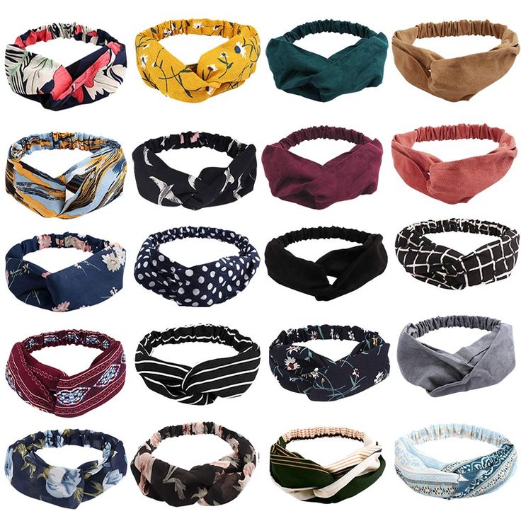 PRICES MAY VARY. 【VALUE SET】 - Total 20 pack fashion headbands bring you fantastic experiences. Boutique Set included multiple styles:Solid colors headbands for women,simple style can be used for sports. Classic element Headbands（polka dot,strips) for girl,easy to match daily different outfits.Floral patterns will add more beauty and elegant on you. Bohemia style printing make the you super charming and cute on beach.A set contains your needs for all occasions and seasons. 【HIGH QUALITY】 - The n Fall Hair Accessories, Prom Hair Ideas, Boho Headbands, Accessories 2022, Fashion Headbands, Thick Headbands, Headband Fashion, Head Wraps For Women, Hair Accessories Boho