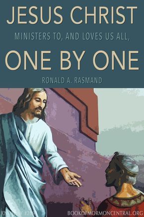 the cover of jesus christ's book, one by one