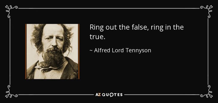 an old photo with the quote ring out the last, right in the true - allred lord tennyson