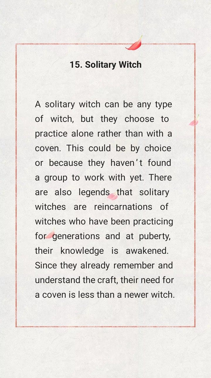 How To Tell If Your A Witch, How To Become A Good Witch, Types Witches, Solitary Witch Self Initiation, Tips Of The Old Witches, Types Of Witchcraft Practices, What Is Paganism, Witch Meaning, Witch Types