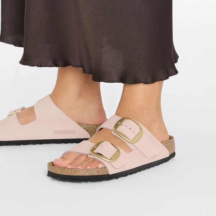 Arizona Big Buckle Nubuk Leather Birkenstock Arizona Big Buckle, Arizona Big Buckle, Birkenstock Styles, Birkenstock Women, Black Aviators, Buckle Sandals, Birkenstock Arizona, Birkenstock Shoes, Footwear Design Women