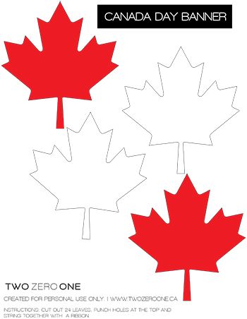 the canadian flag is made out of paper