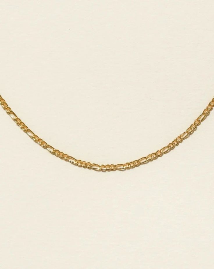 Gold-Filled Figaro Chain Midori Jewelry Co. Figaro Chain Necklace, Figaro Chain, Soft Toothbrush, Figaro Chains, Gold Filled Jewelry, Gold Plated Jewelry, Jewelry Plate, Sensitive Skin, Gold Filled