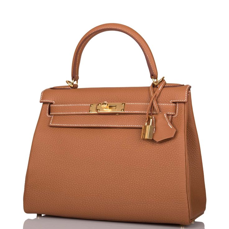 Hermes Kelly Retourne, Hermes Kelly 25, Kelly 25, Brown Leather Satchel, Hermes Kelly Bag, Hermes Box, Togo Leather, Kelly Bag, Hermes Bags