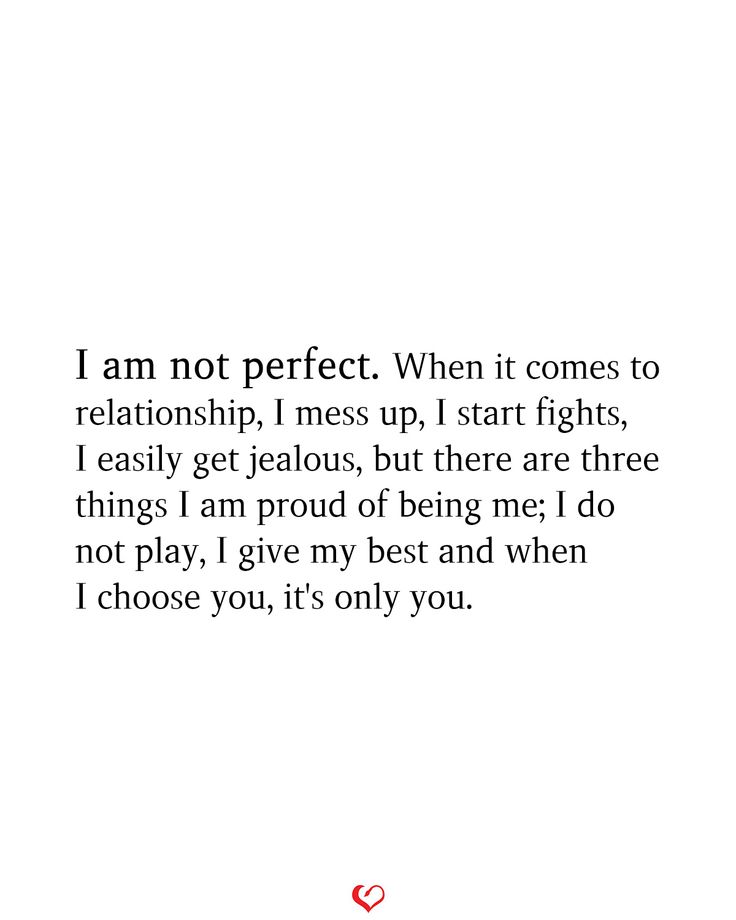 a quote that reads i am not perfect when it comes to relatish, i mess up