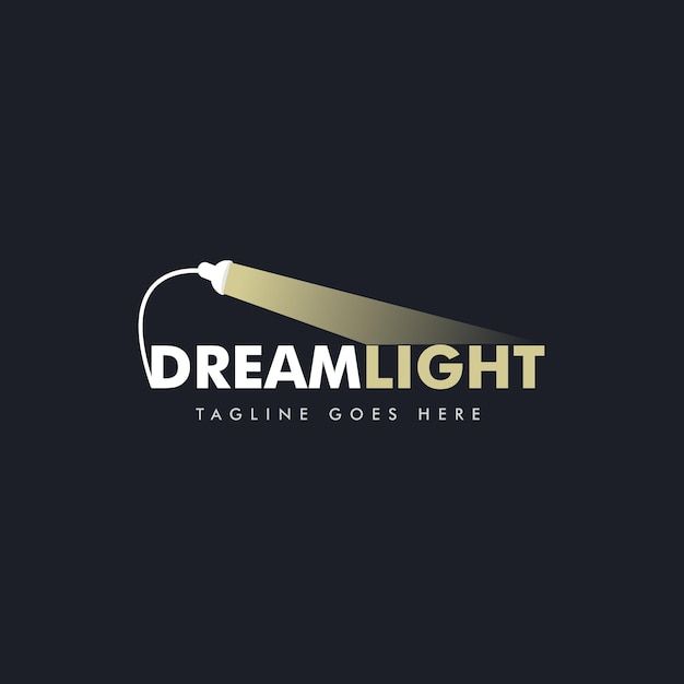 a logo for a light company with the word dreamlight on it's side