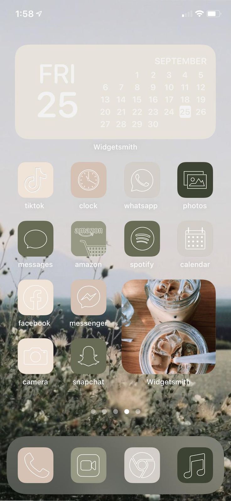 an iphone screen showing the calendar and icons for different things to see in the image